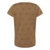 Code Five 3629 Women's Star Print Scoop Neck Tee