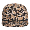 Blank Rope Hats Camo 5-Panel Snapback