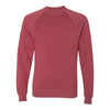 Independent Trading Co PRM30SBC Unisex Special Blend Raglan Crewneck Sweatshirt