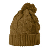 Richardson 141 Chunk Twist Knit Beanie with Cuff & Pom 141R