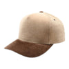 PitBull PB331K 5 Panel Two-Tone Khaki Corduroy Cap