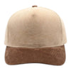 PitBull PB331K 5 Panel Two-Tone Khaki Corduroy Cap