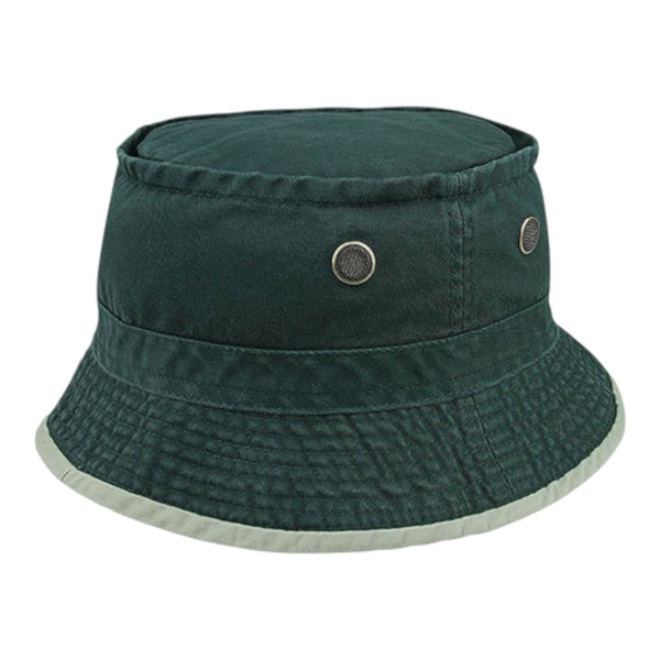 Mega Cap 7832 Normal Dyed Twill Heavy Washed Bucket Hat