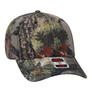 OTTO 103-1263 OTTO CAP Camouflage 6 Panel Low Profile Baseball Cap - 