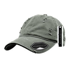 Academy Fits Distressed Vintage Dad Hat 2011FB - 