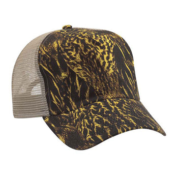 Cobra DC-5 5 Panel Duck Camo Mesh Hat