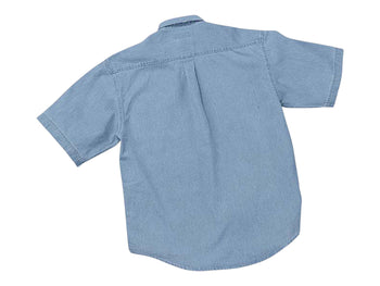 Cobra DEN-S Short Sleeve Washed Denim Shirt