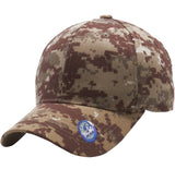 Pit Bull PB128C Hook and Loop Backstrap Camo Curved Hat Camouflage Cap