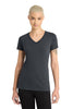 District DM1190L Women's Perfect Blend CVC V-Neck Tee