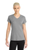 District DM1190L Women's Perfect Blend CVC V-Neck Tee