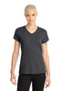 District DM1190L Women's Perfect Blend CVC V-Neck Tee