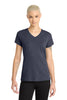 District DM1190L Women's Perfect Blend CVC V-Neck Tee