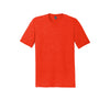 District DM130 Perfect Tri Tee - Deep Orange Heather