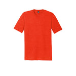 District DM130 Perfect Tri Tee - Deep Orange Heather