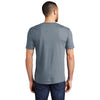 District DM130 Perfect Tri Tee - Flint Blue Heather