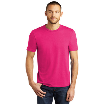 District DM130 Perfect Tri Tee - Fuchsia Frost