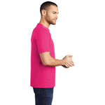 District DM130 Perfect Tri Tee - Fuchsia Frost