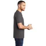 District DM130 Perfect Tri Tee - Heathered Charcoal
