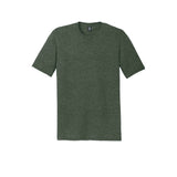 District DM130 Perfect Tri Tee - Heathered Forest Green