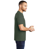 District DM130 Perfect Tri Tee - Heathered Forest Green