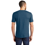 District DM130 Perfect Tri Tee - Heathered Neptune Blue
