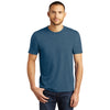 District DM130 Perfect Tri Tee - Heathered Neptune Blue