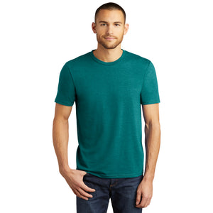 District DM130 Perfect Tri Tee - Heathered Teal - 
