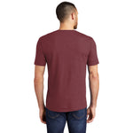 District DM130 Perfect Tri Tee - Maroon Frost