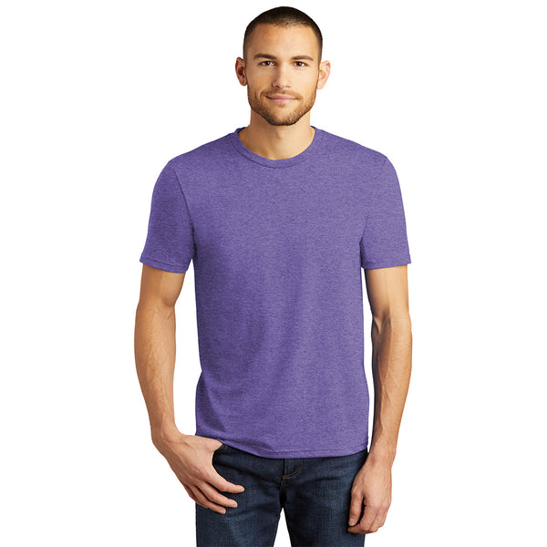 District DM130 Perfect Tri Tee - Purple Frost