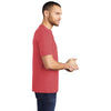 District DM130 Perfect Tri Tee - Red Frost