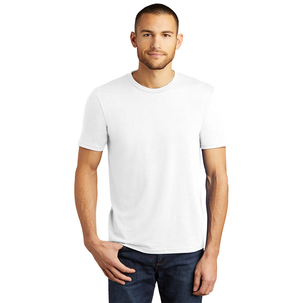District DM130 Perfect Tri Tee - White