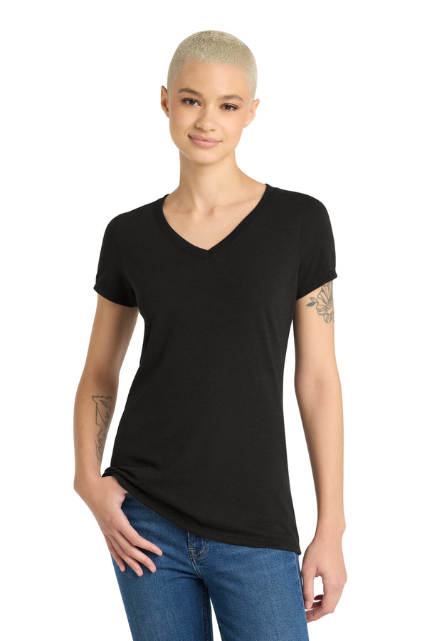 District DM1350L Women's Perfect Tri V-Neck Tee