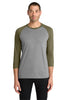 District DM136 Perfect Tri 3/4-Sleeve Raglan