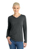 District DM139L Women's Perfect Tri Long Sleeve Hoodie