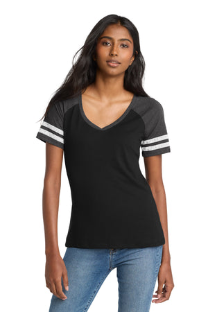 District DM476 Women's Game V-Neck Tee - 