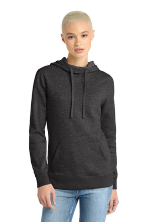 District DM493 Women's Lightweight Fleece Hoodie - 