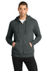 District DT1103 Perfect Weight Fleece Full-Zip Hoodie