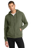 District DT1103 Perfect Weight Fleece Full-Zip Hoodie