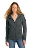 District DT1104 Women's Perfect Weight Fleece Drop Shoulder Full-Zip Hoodie