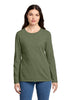 District DT110 Women's Perfect Blend CVC Long Sleeve Tee