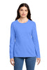 District DT110 Women's Perfect Blend CVC Long Sleeve Tee