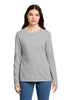 District DT110 Women's Perfect Blend CVC Long Sleeve Tee