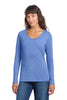 District DT135 Women's Perfect Tri Long Sleeve V-Neck Tee