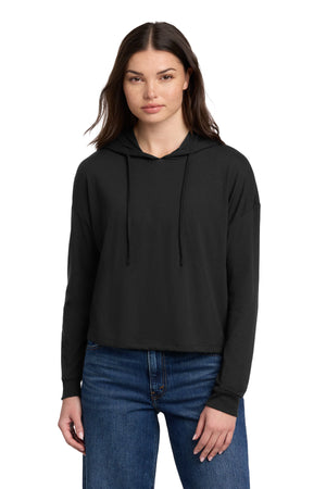 District DT1390L Women's Perfect Tri Midi Long Sleeve Hoodie - 