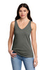 District DT154 Women's Perfect Blend CVC V-Neck Tank