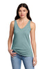 District DT154 Women's Perfect Blend CVC V-Neck Tank