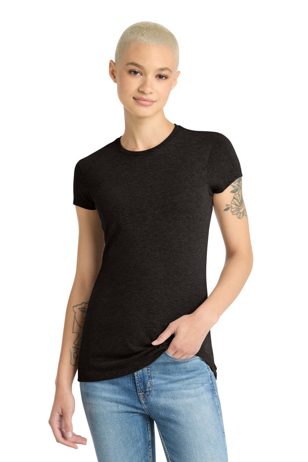 District DT155 Women's Fitted Perfect Tri Tee