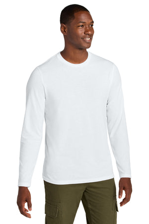 District DT185 Perfect Weight CVC Long Sleeve Tee - 