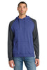 District DT196 Young Mens Lightweight Fleece Raglan Hoodie
