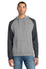 District DT196 Young Mens Lightweight Fleece Raglan Hoodie